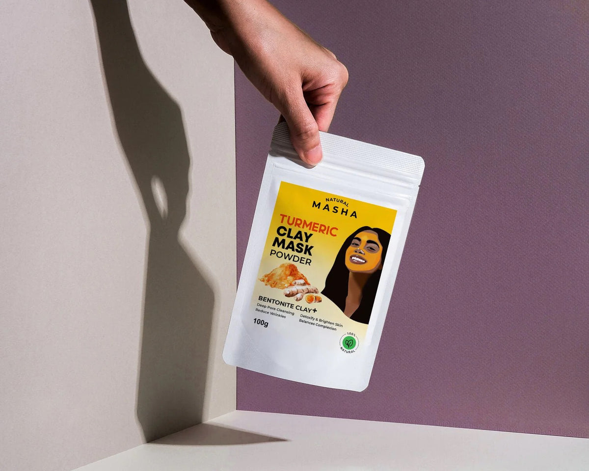 Masha Turmeric Clay Mask 100g