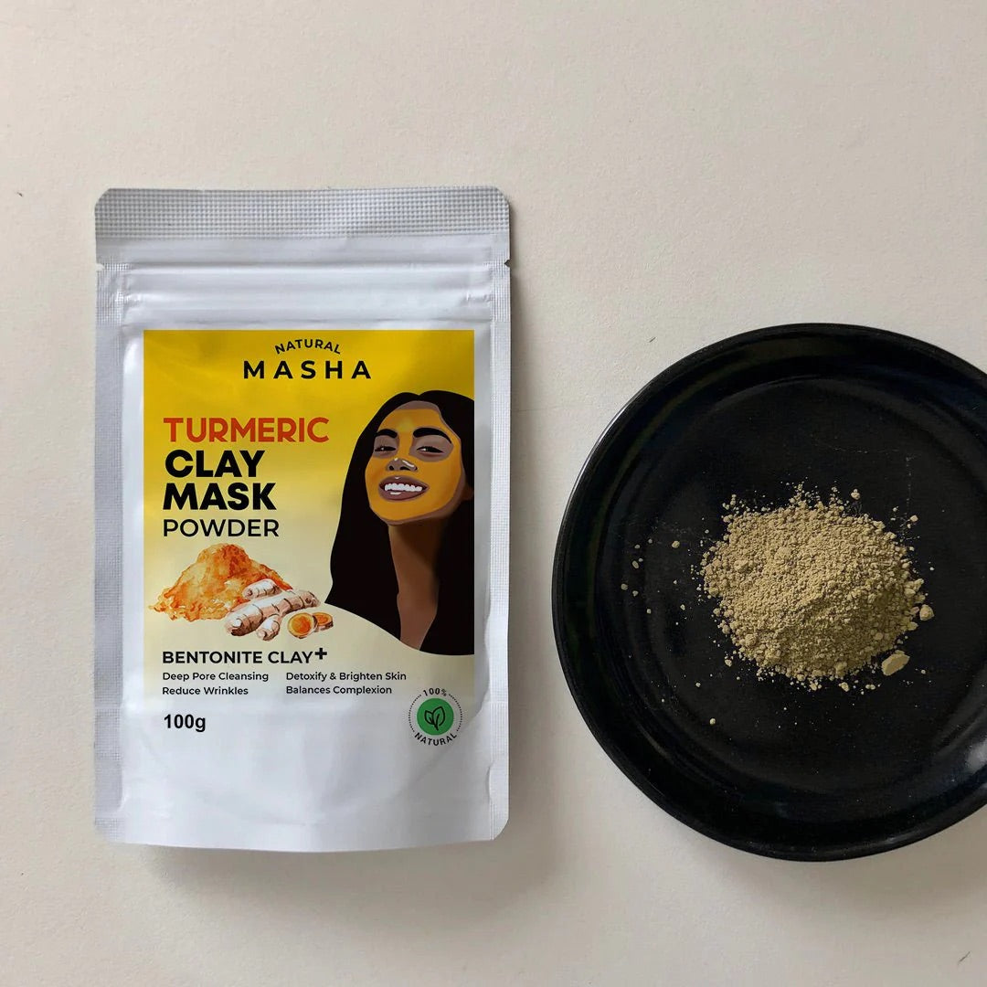Masha Turmeric Clay Mask 100g